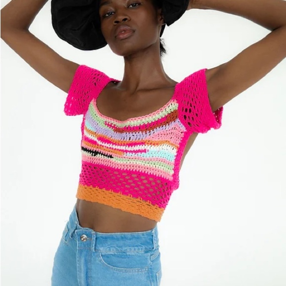Tach Donna crochet top